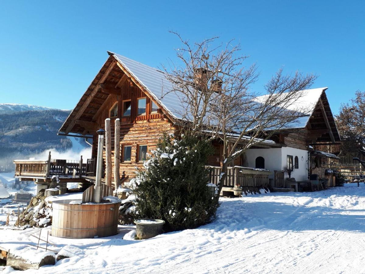 Hüttenferien Köberlhof Sankt Georgen ob Murau Exterior foto