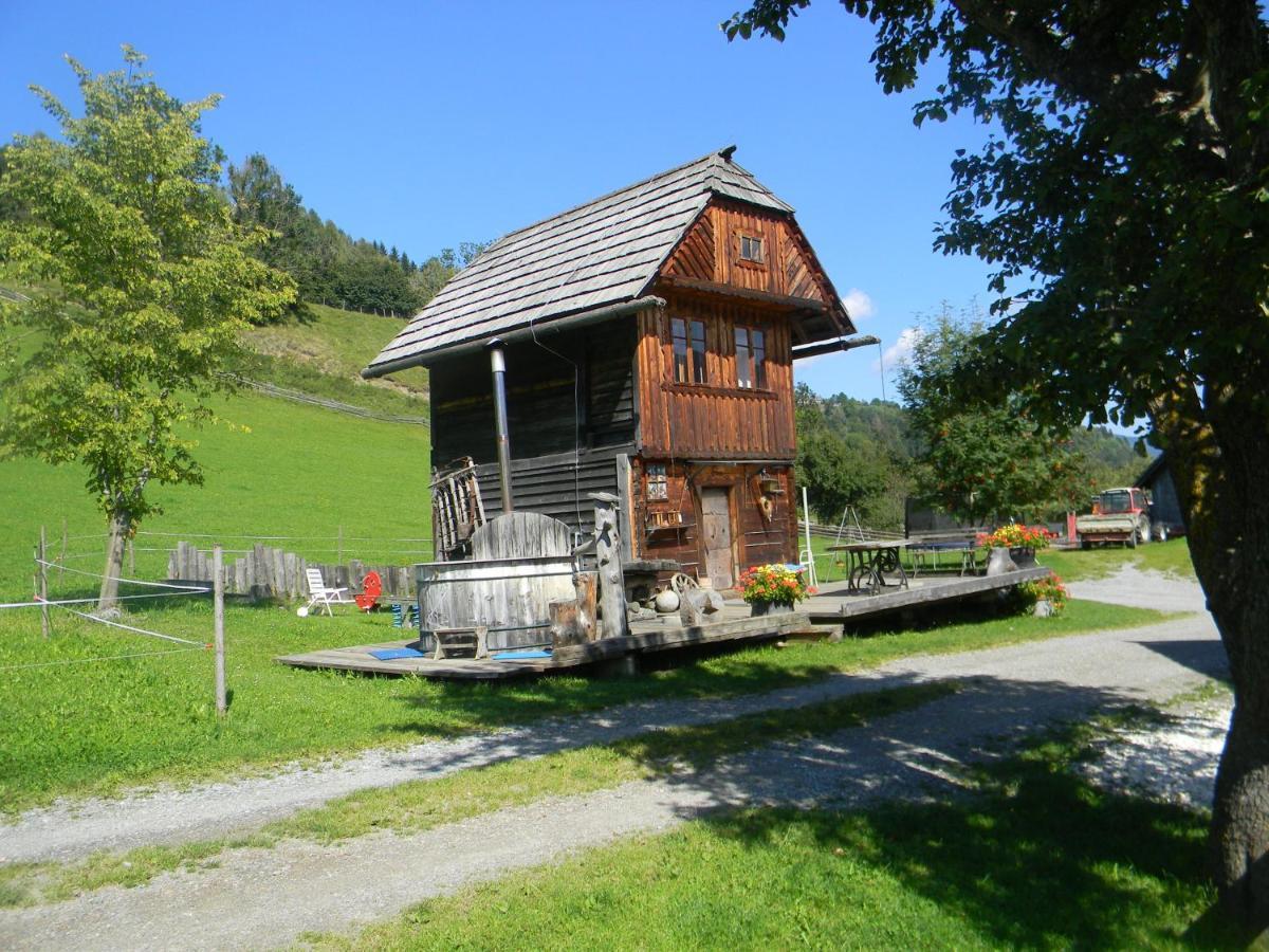 Hüttenferien Köberlhof Sankt Georgen ob Murau Exterior foto
