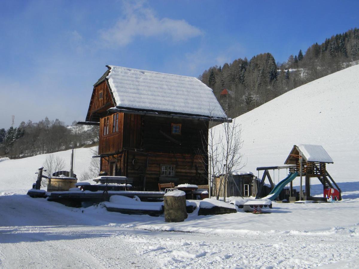 Hüttenferien Köberlhof Sankt Georgen ob Murau Exterior foto