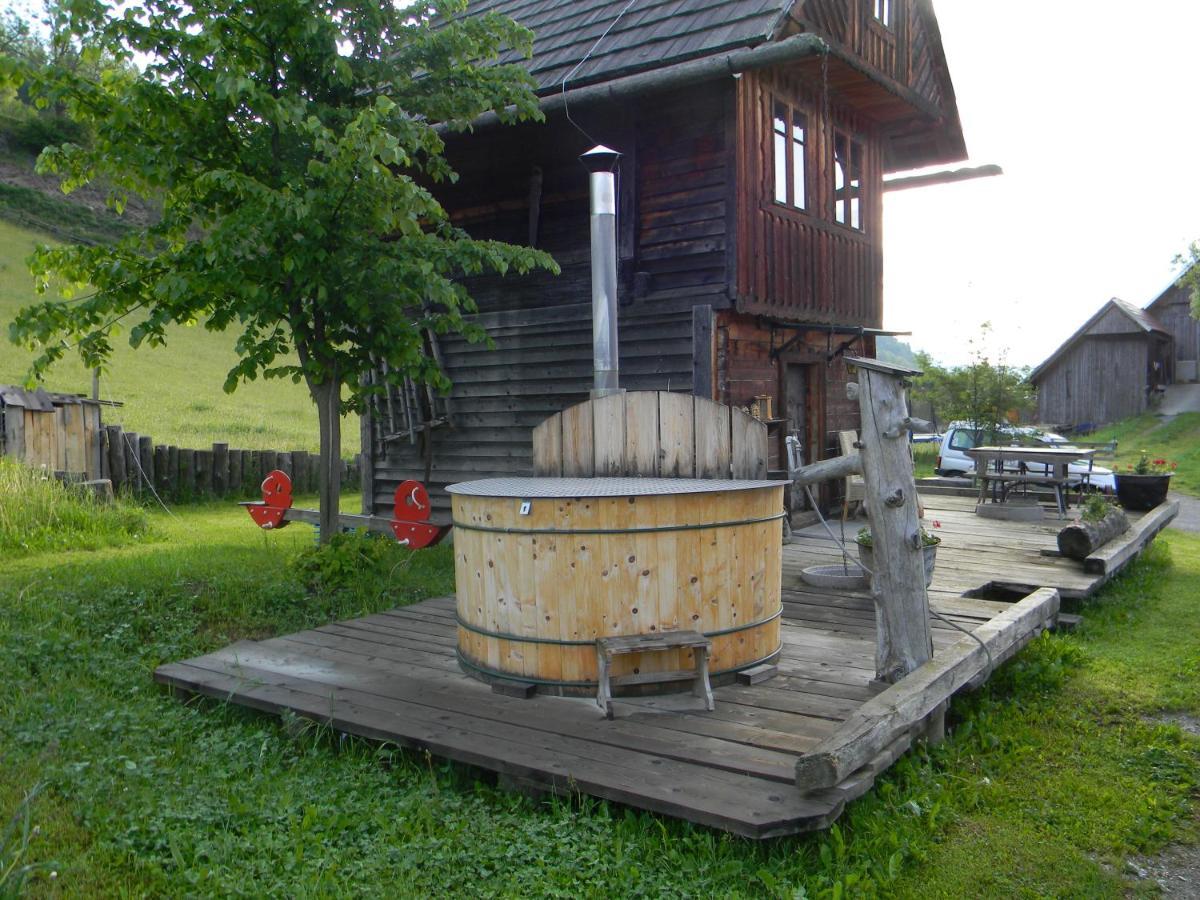 Hüttenferien Köberlhof Sankt Georgen ob Murau Exterior foto