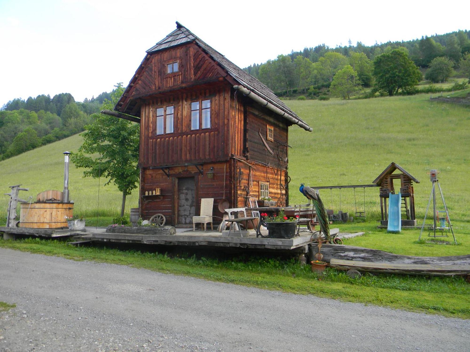 Hüttenferien Köberlhof Sankt Georgen ob Murau Exterior foto